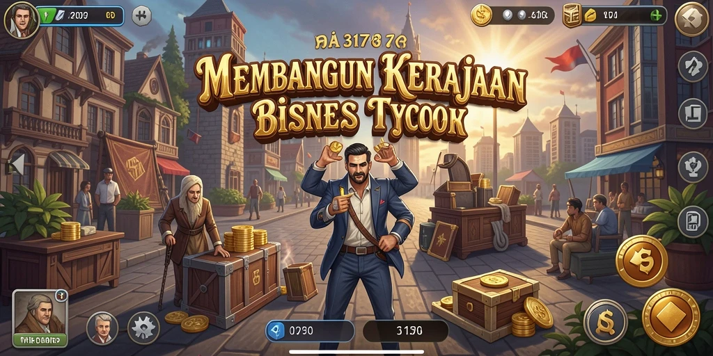Screenshot 3178 menampilkan momen seru mengelola bisnis.