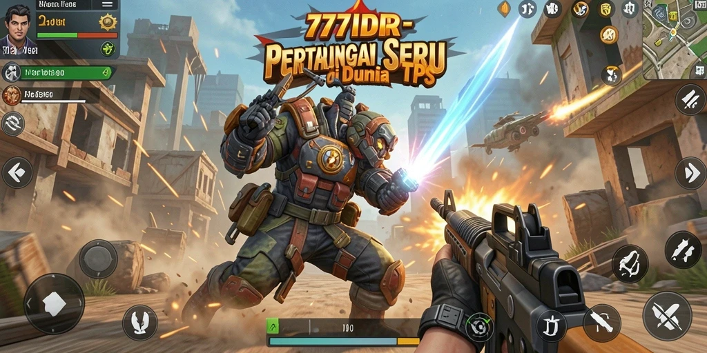 Tampilan gameplay seru dalam TPS di 777IDR.