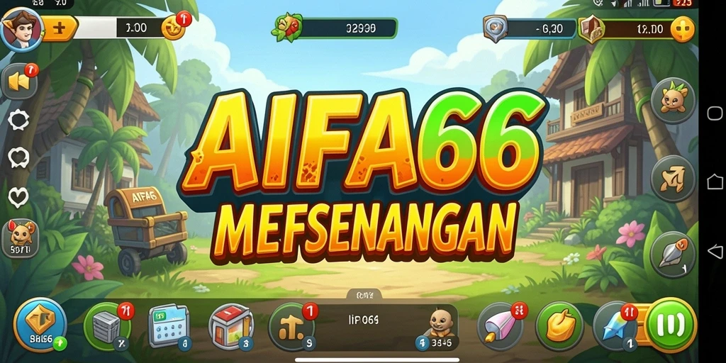 Screenshot utama AIFA66 menampilkan gameplay seru dan interaksi antar pemain.