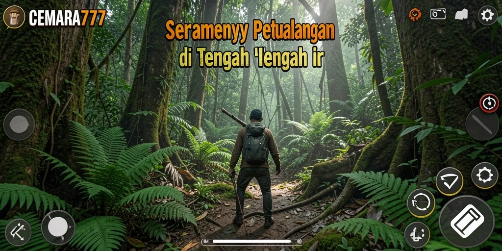 Tampilan gameplay CEMARA777 yang menyeramkan dan mendebarkan.