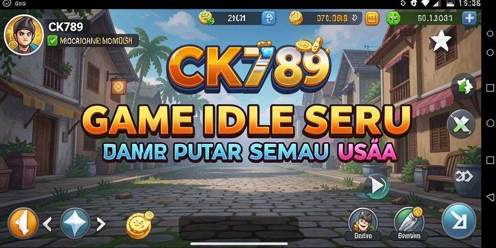 Tampilan gameplay CK789 yang menarik dan interaktif untuk penggemar Idle.