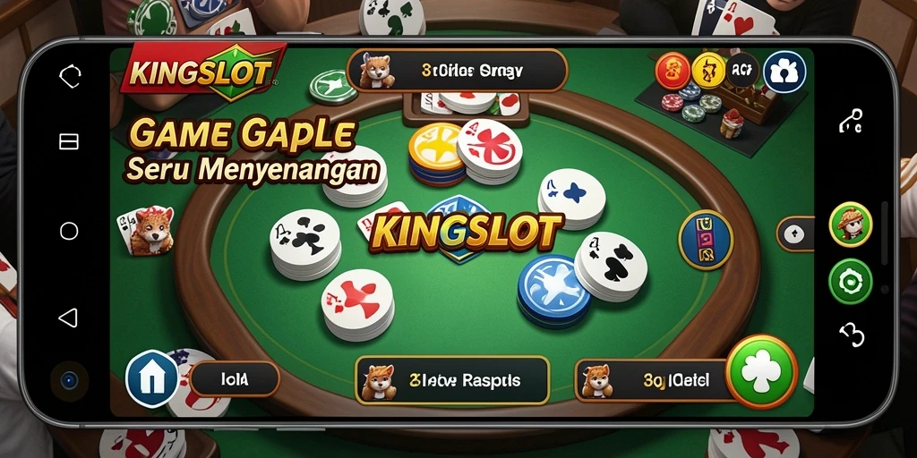 Tampilan gameplay KINGSLOT yang menarik dan interaktif.