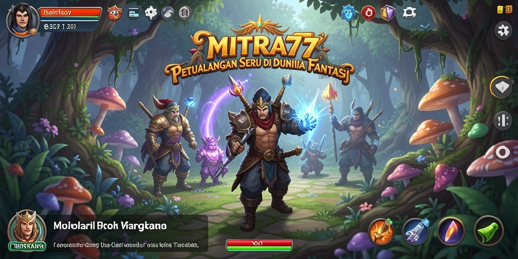 Gameplay menakjubkan dalam dunia petualangan MITRA77.