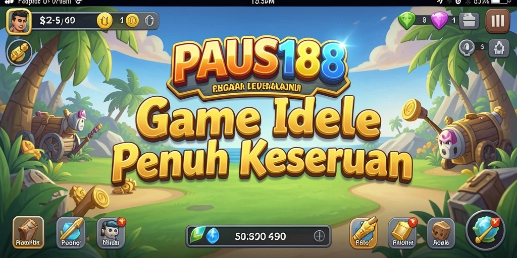 Tampilan menarik gameplay Idle PAUS188 dengan karakter yang beragam.