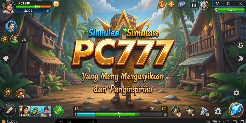 Gameplay PC777 yang menampilkan suasana simulasi yang menarik.