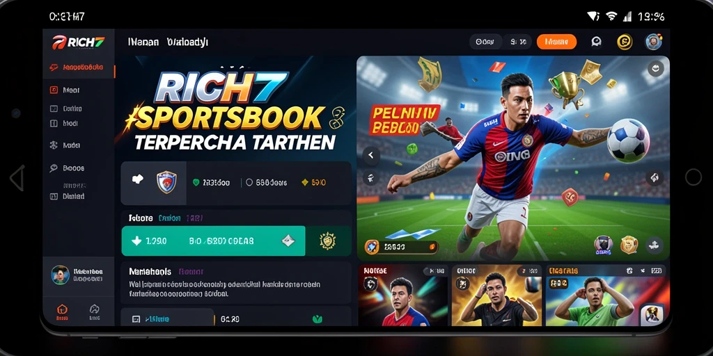 Tampilan gameplay RICH7 yang menarik dan interaktif.