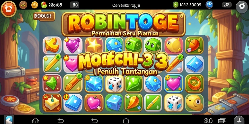 Tampilan gameplay seru dari ROBINTOGEL yang menantang.