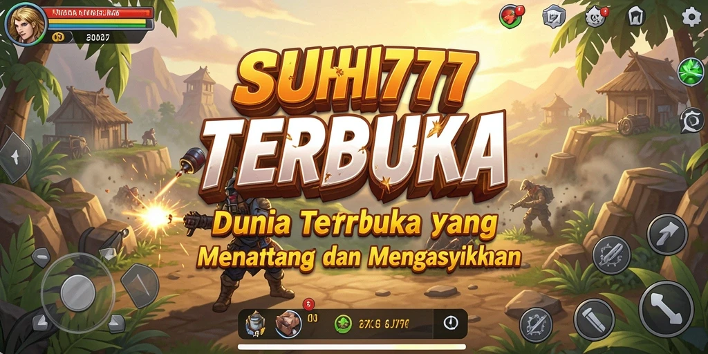 Gameplay SUHU777 menampilkan petualangan seru di dunia terbuka.